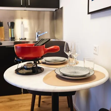 Wunderstay Alpine 403 Centric Balcony/view ダヴォス・プラッツ